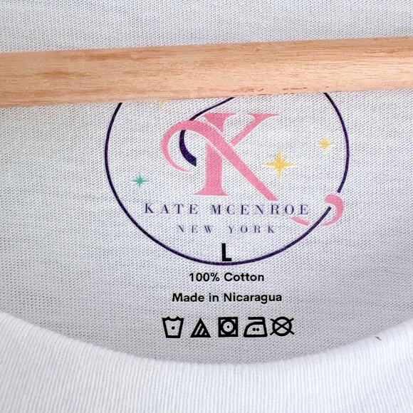 Cat Lady Who Votes Graphic Novelty T-shirt Size Large Retro Mid Century Modern - Picture 2 of 7